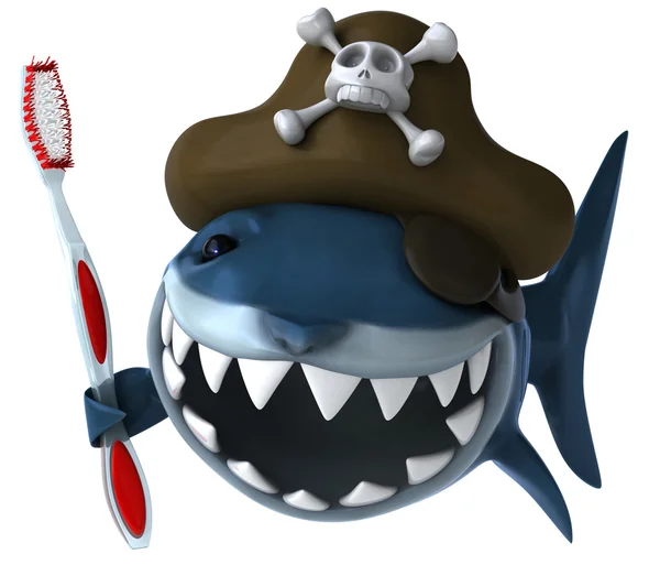 Köpekbalığı korsan — Stok fotoğraf