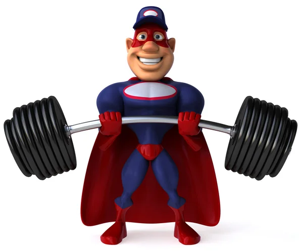 Pahlawan super yang kuat — Stok Foto