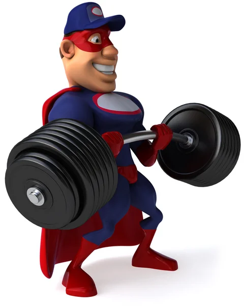 Strong superhero — Stock Photo, Image