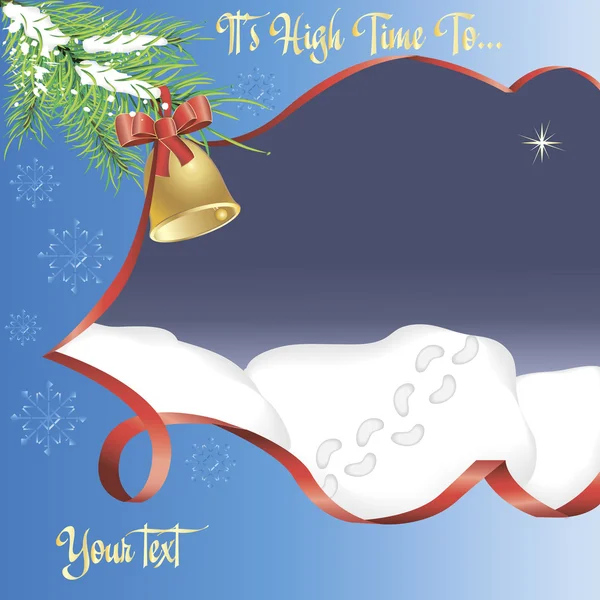 It's high time to.. — Stock Vector