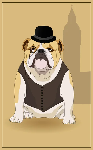 English Bulldog Royalty Free Stock Illustrations