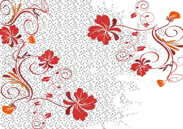 Векторная Весенняя Иллюстрация Листья Орнамент Природа Сад Форма Цветок Элементы Лицензионные Стоковые Иллюстрации
