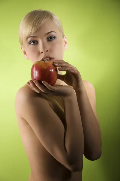 A maçã — Fotografia de Stock