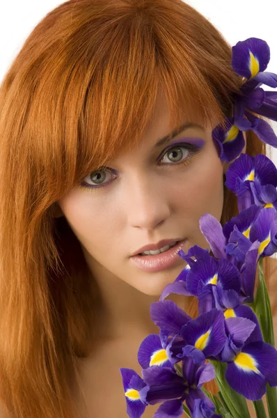 Redhead beauty — Stock Photo, Image