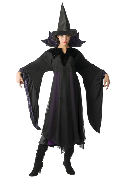 A bruxa com chapéu — Fotografia de Stock