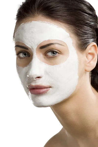 The beauty mask — Stock Photo, Image