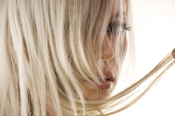 Blond hair — Stock Photo, Image