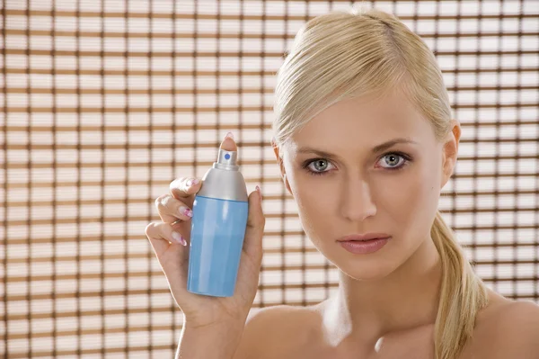 Ad shot of spray — Stock Photo, Image