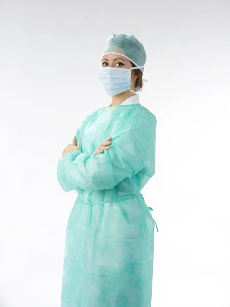 Assistant in surgery — Stockfoto