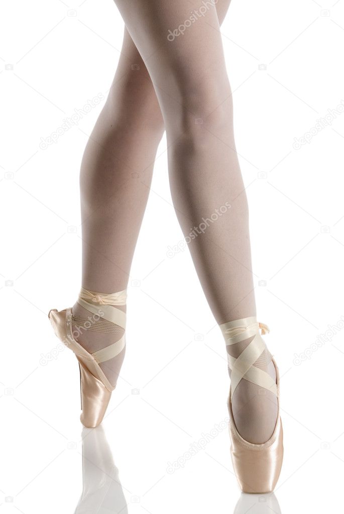In pointe