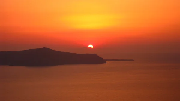 Santorini günbatımı