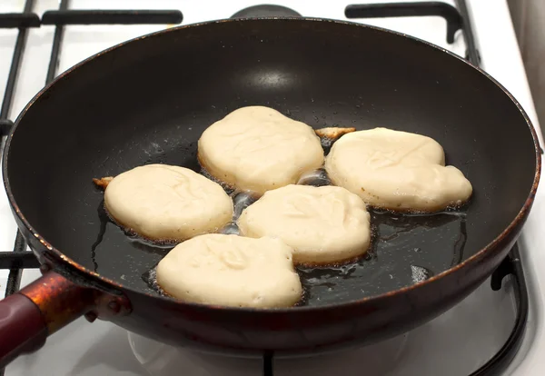 Pancake crudi — Foto Stock
