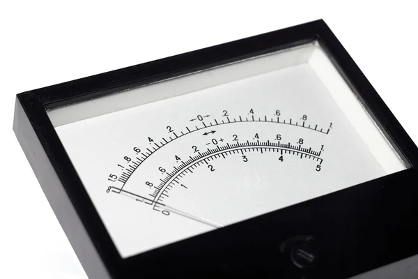 La imagen del dispositivo de medición aislado, sobre un fondo blanco —  Fotos de Stock