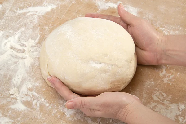 stock image Kneading dough