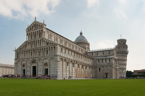 Torre e catedral de Pisa — Fotografia de Stock