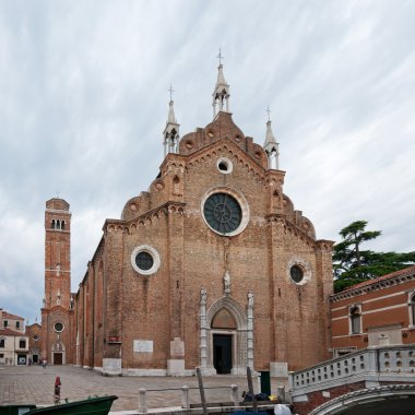 Church in the Venice clipart