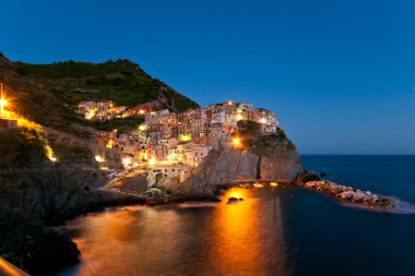 dusk içinde Manarola