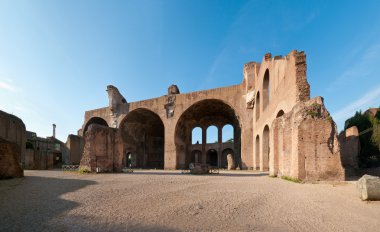 Basilica of Maxentius-Constatine clipart