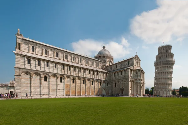 Duomo e torre di Pisa — Foto Stock