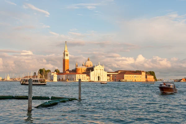 Blick Auf Die Lagune Und Die Kirche San Giorgio Maggiore — Stockfoto