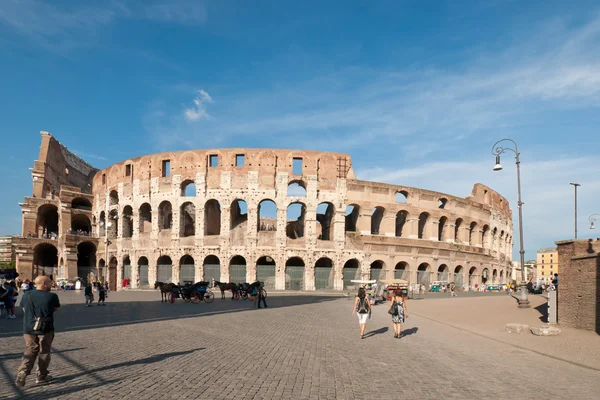 Veduta Colosseo Roma Italia — Foto Stock