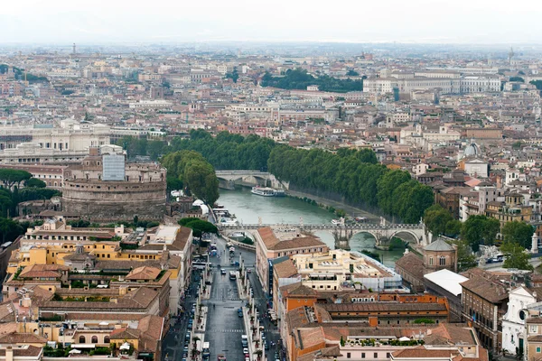 Панорамним видом на в Римі — стокове фото