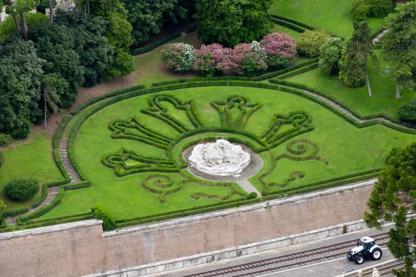 Belle Vue Dans Les Jardins Vatican Rome Italie — Photo