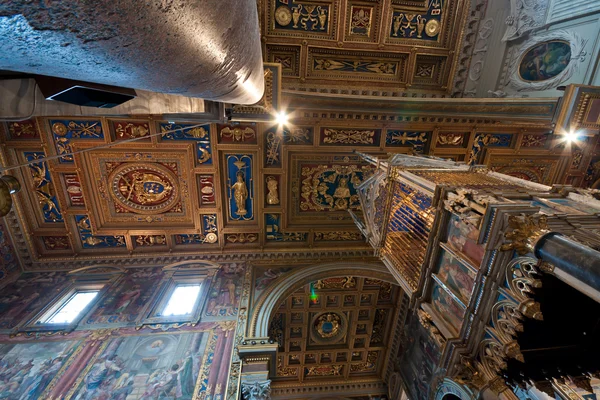 Vista Para San Giovanni Laterano Basilica Ceil Roma Itália — Fotografia de Stock