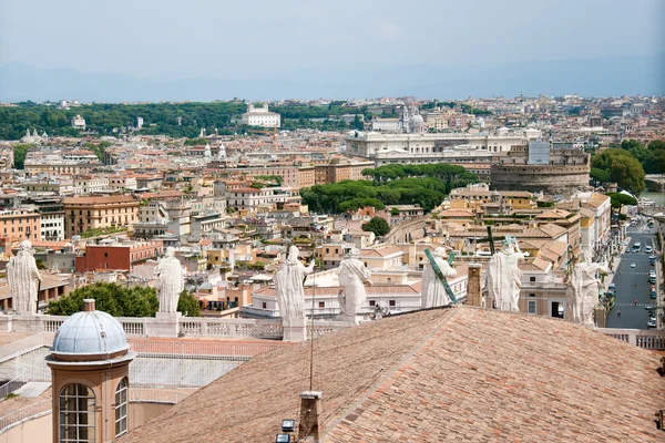 Vacker Panoramautsikt Rom Italien — Stockfoto