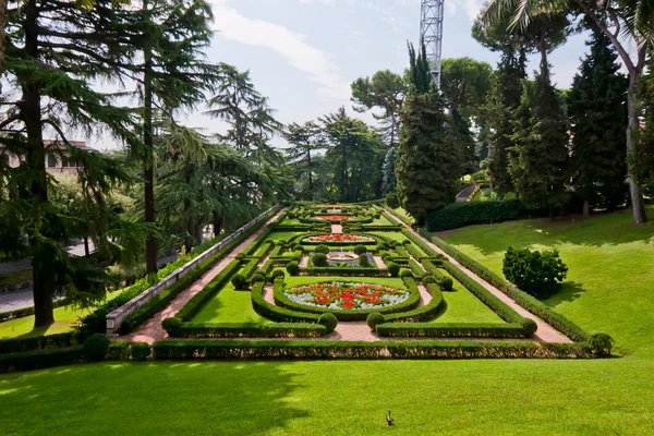 Vista en los Jardines Vaticanos — Foto de Stock