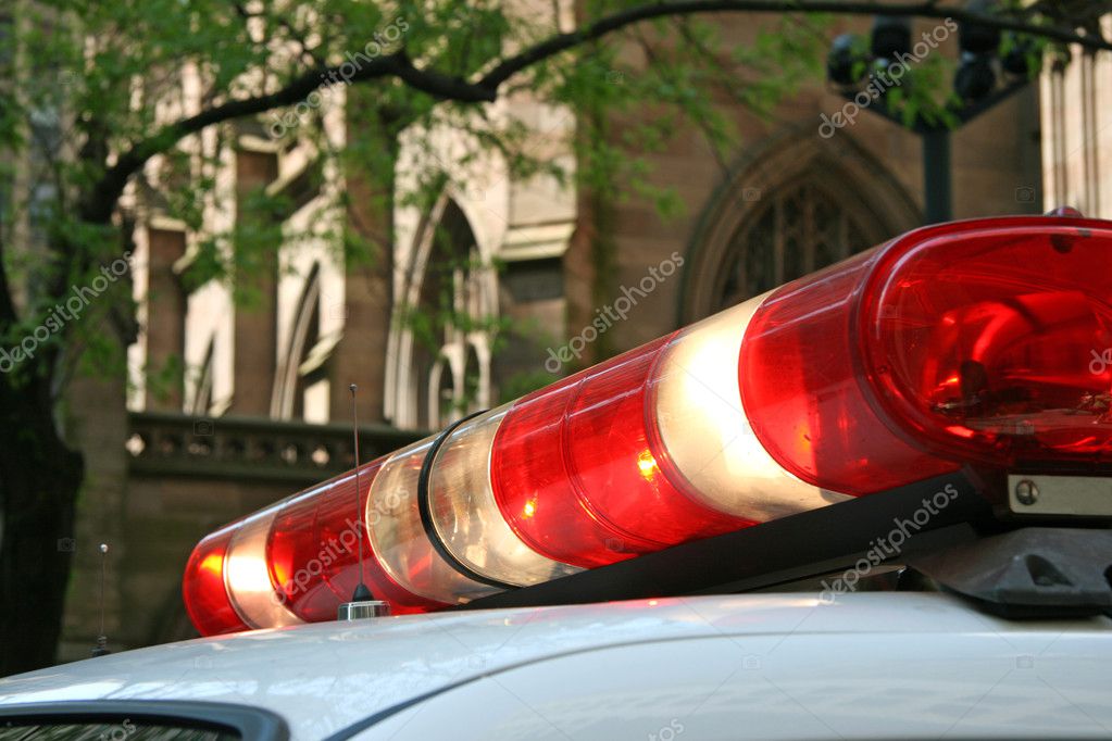 Emergency Light Auto Lighting Working Stock Image - Image of