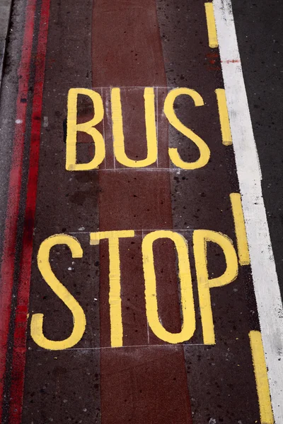 Otobüs durağı — Stok fotoğraf