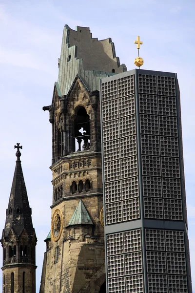 Kaiser Wilhelm Memorial Kerk — Stockfoto