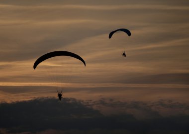 Two Paraglider clipart