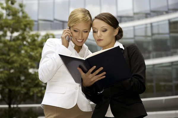 Två kvinnliga företagare — Stockfoto