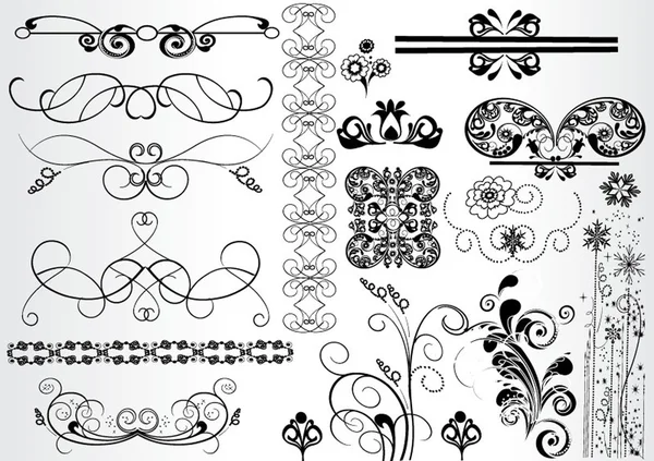 Set of elements for design Royalty Free Stock Illustrations