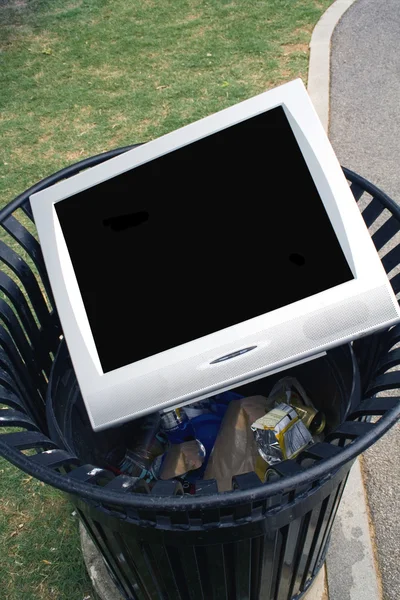 TV-trash — Stockfoto