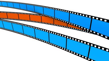 iki mavi ve bir portakal film