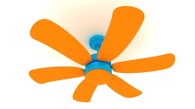 Turuncu 3d fan