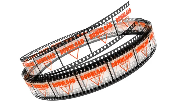 Letölthető Word Felvetített Szegmens Színes Film — Stock Fotó