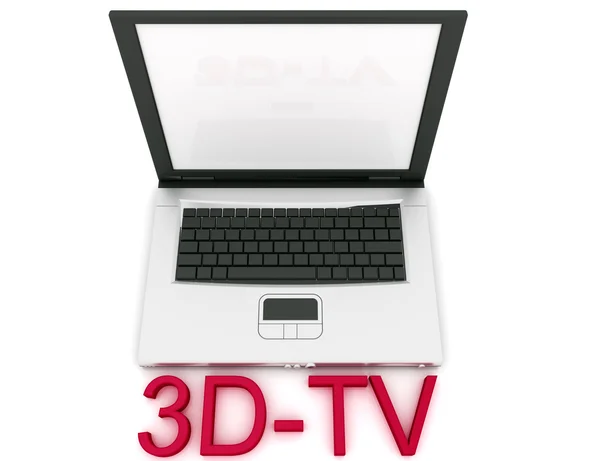 3D TV-ikonen — Stockfoto
