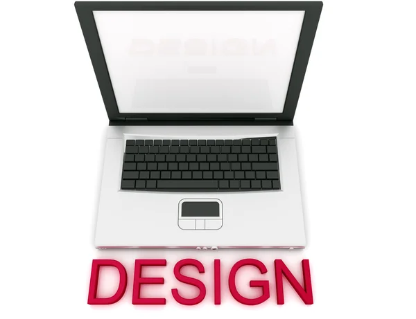 Pc 设计PC design — 图库照片