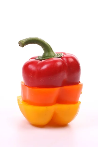 Papriky smíšené — Stock fotografie