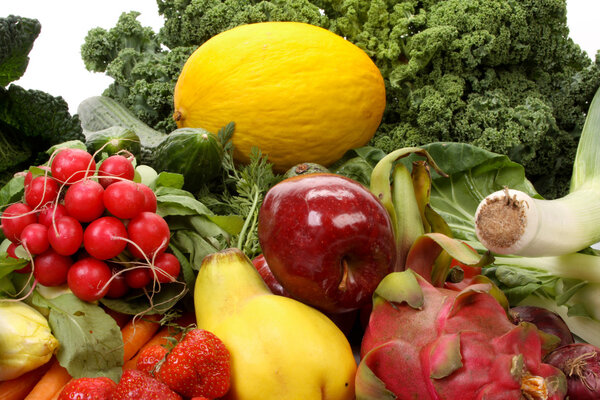 Fruits and vegetables
