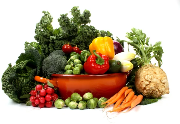Obst und Gemüse lizenzfreie Stockbilder