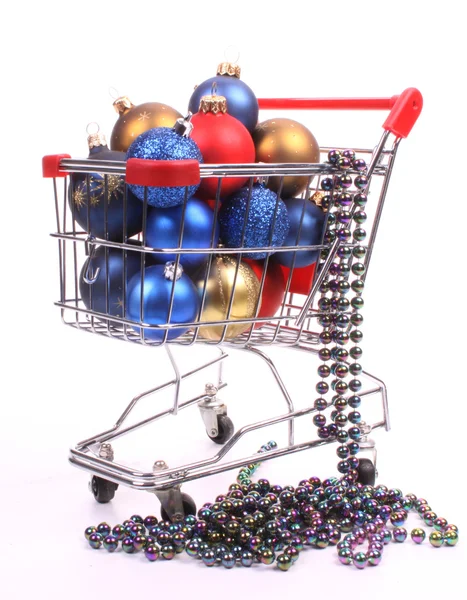 Shopping natalizio — Foto Stock
