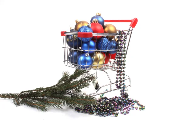 Weihnachtseinkauf — Stockfoto
