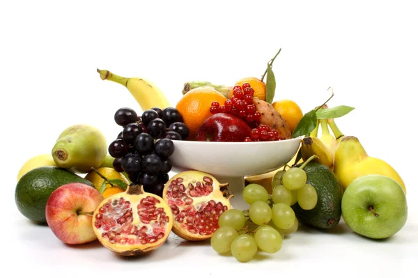 Composición Varias Frutas Plato Frutas —  Fotos de Stock