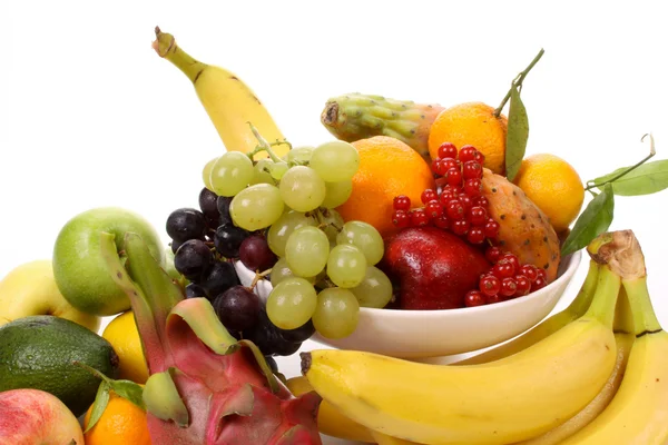 Composition Several Fruits Fruit Dish — Stock Photo, Image