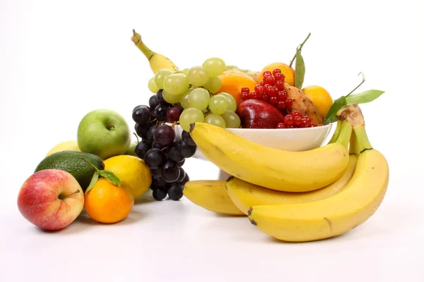 Composición Varias Frutas Plato Frutas — Foto de Stock